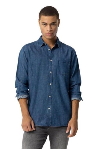 Camicia jeans uomo - camicia,
