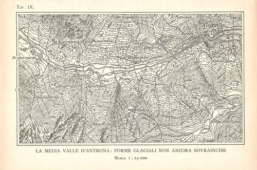 Carta geografica antica media - geografica,