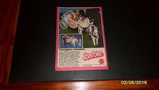 Advertising Italian Pubblicità Werbung: BARBIE MATTEL CARROZZA *1983*