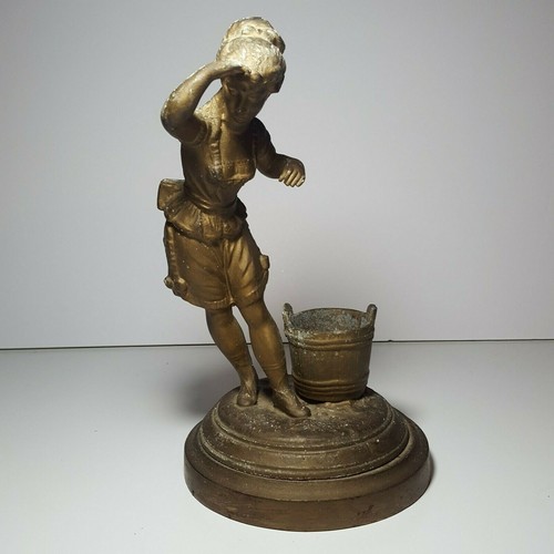 Statua bronzo vintage figura