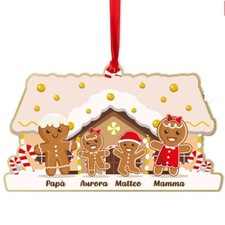 Decorazione famiglia omini di