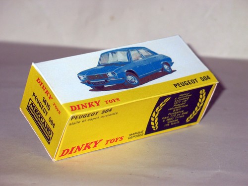 Dinky toys 1415 peugeot 504 - 1415,