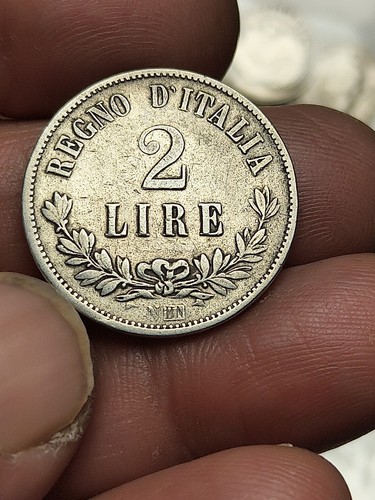 Regno italia lire 1863 - 2,