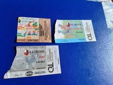 LOTTO DI 3 BIGLIETTI LUCCHESE