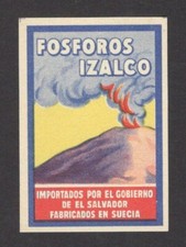 Vintage matchbox label 1940s