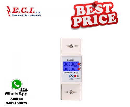 Contatore consumi elettrici - di,