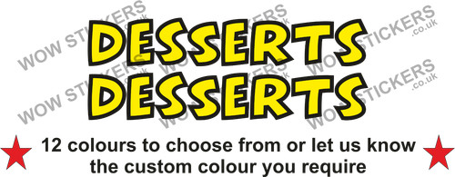 Adesivi dessert decalcomanie - 2,