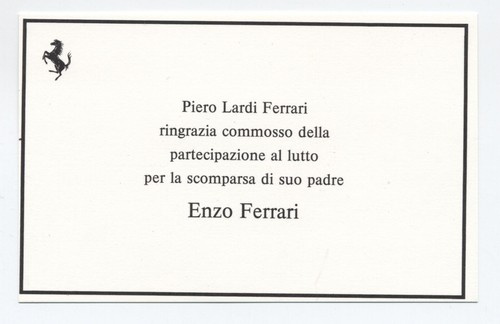 Biglietto ringraziamento - di,