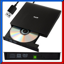 Masterizzatore DVD CD Esterno USB 3.0 per PC Laptop Mac Win Portatile Notebook