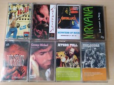 Lotto 8 musicassette LIVE