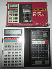 Calcolatrice Agenda Elettronica Data Bank Casio PF 3100 SPESE GRATIS