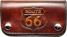 Portafoglio in pelle Route 66