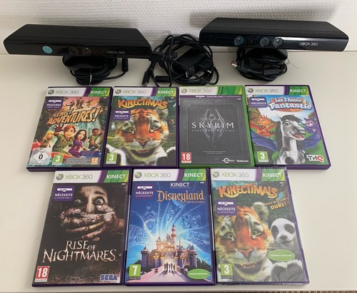 Xbox 360 lot kinect non - 360, 2