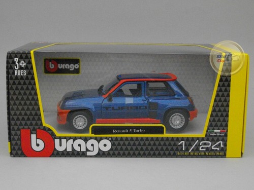 Renault turbo burago 1 - renault, 1:24