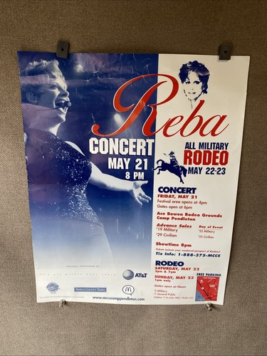 Poster vintage reba mcentire - poster,