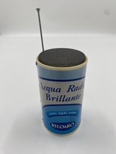 Radio Portatile Vintage Pubblicitaria Anni 60 Acqua Brillante Recoaro