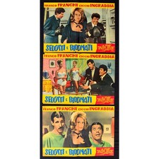 fotobuste SEDOTTI E BIDONATI ciccio ingrassia franco franchi F211