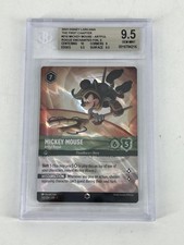 Lorcana Topolino Artistico Canaglia Incantata Il Primo Capitolo #210/204 BGS 9.5