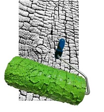Rullo per intonaco muro - per,