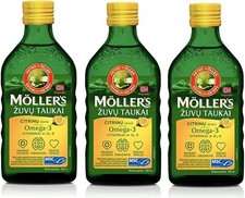 Moller’s Olio di fegato di merluzzo Omega 3 | Integratori alimentari di omega-3