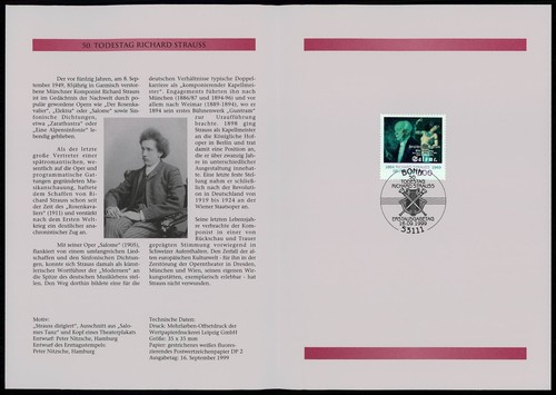 Folder postale tedesco - folder,