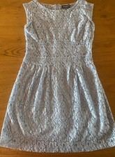 Vestito smanicato azzurro estivo taglia M Apricot