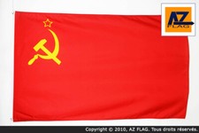 BANDIERA URSS 150x90cm - BANDIERA ROSSA COMUNISTA - RUSSIA 90 x 150 cm - Nuova