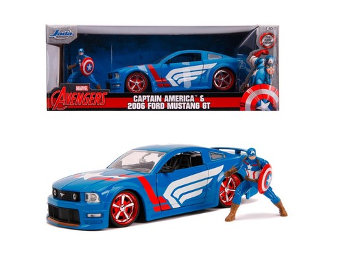 Modellino auto captain america - modellino,