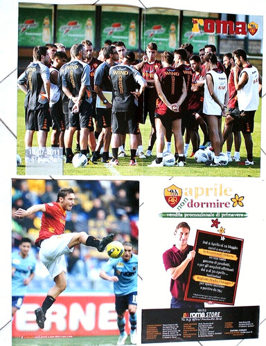Poster roma totti 2011 - poster,