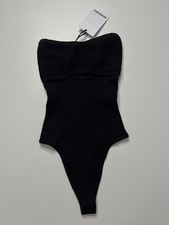 Body a fascia Bershka nero -