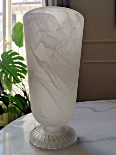 Vintage italian art - glass, vase