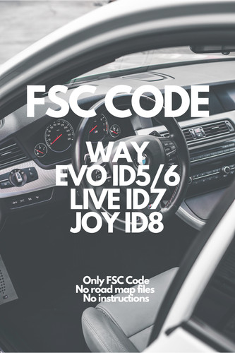Fsc file bmw gps map - fsc, update