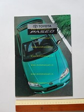 Toyota Paseo 1991 depliant originale italiano