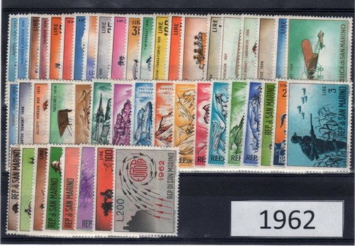 1962 san marino - marino, annata