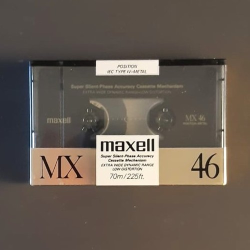 Cassetta audio maxell metal - audio, mx