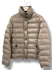 Piumino Moncler donna Xs argento metallizzato - puffer lucido - lusso iconico