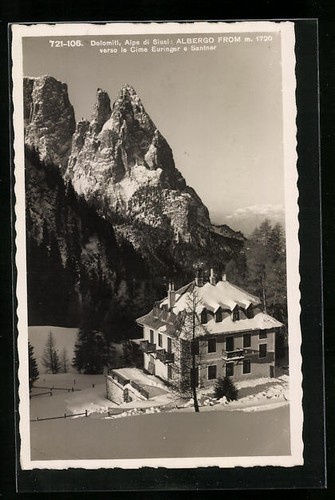 Cartolina alpe siusi - alpe, di