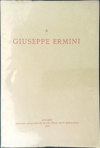 Giuseppe ermini iii vv - a,