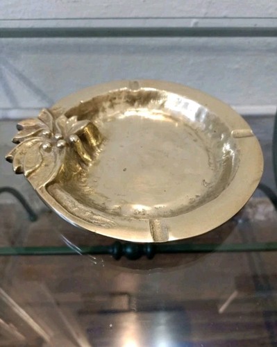 Posacenere ottone massiccio - posacenere, in