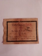 Etichetta Cassa Patronenkasten