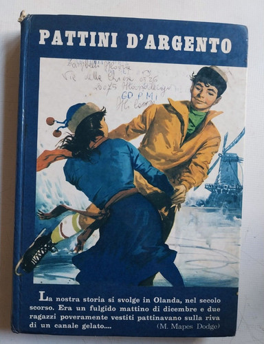 Libro romanzo pattini - libro,