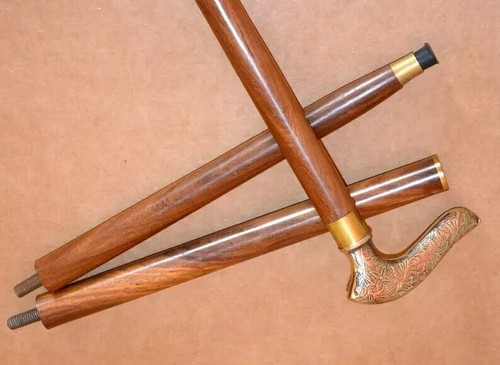 Vintage ottone di legno - di,