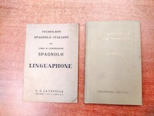 LINGUAPHONE CURSO DE CONVERSACION - ESPANOL - VOCABOLARIO SPAGNOLO ITALIANO