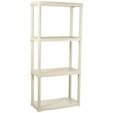 SCAFFALE IN PLASTICA 4 RIPIANI
