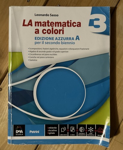 Matematica colori 3 - la, a