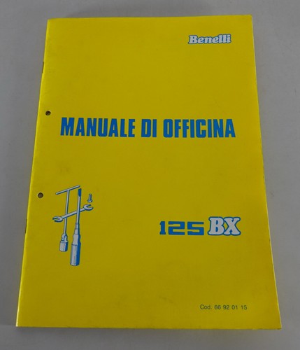 Manuale officina benelli - manuale, di