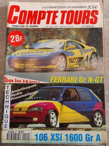 Revue compte tours - tours, 64