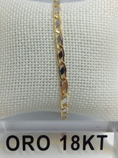 Bracciale in oro giallo 750 18