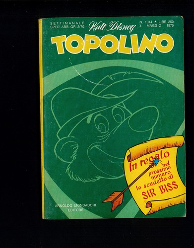 Topolino 1014 del - n.1014, 4/5/1975
