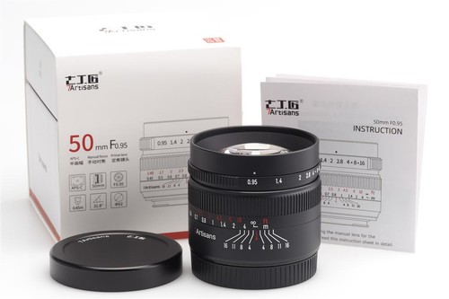 7artisans 50mm nero - 0.95/50mm,